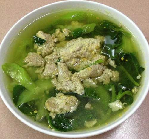 Ngọt lành canh mướp tình quê