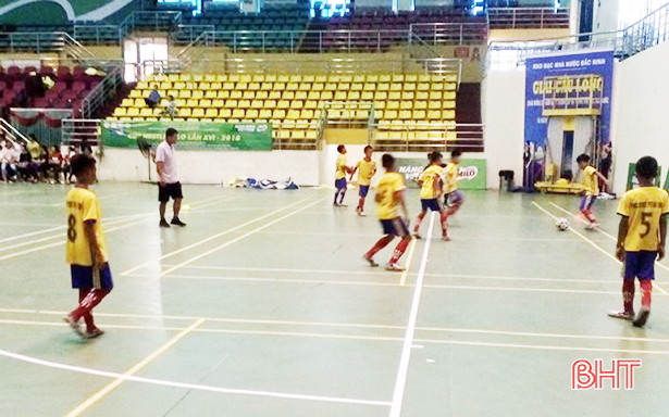 Nhi đồng Hà Tĩnh thắng Thanh Hóa trong trận đầu ra quân