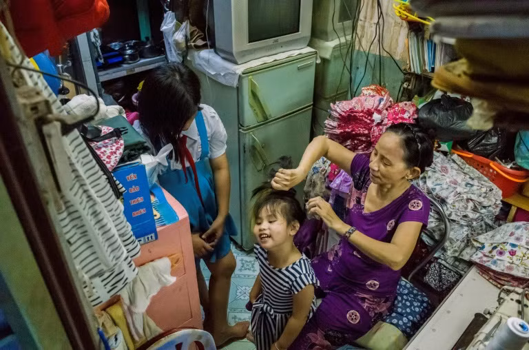 Những căn nhà rộng chưa đầy 8 m<sup>2</sup> giữa trung tâm Sài Gòn