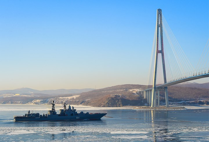 Các tàu chiến cực mạnh trong hạm đội Thái Bình Dương của Nga