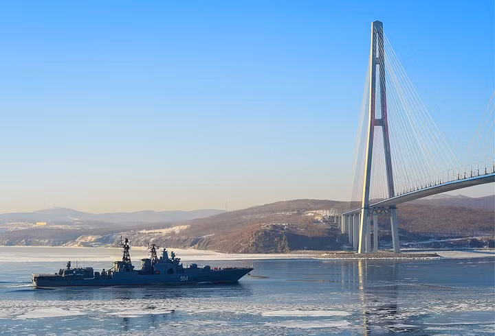 Các tàu chiến cực mạnh trong hạm đội Thái Bình Dương của Nga