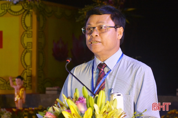 Hàng ngàn người dự Đại lễ Phật đản năm 2018 ở Hà Tĩnh