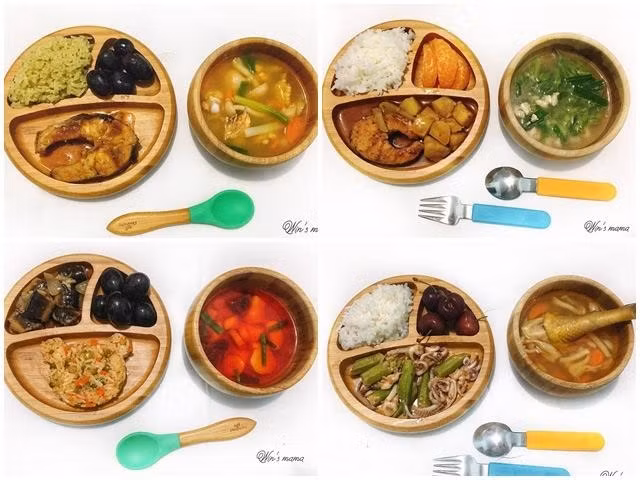 Thực đơn ăn dặm cho cả tuần, dễ làm, đủ chất cho con tăng cân