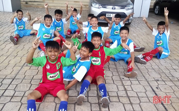 Nhi đồng Hà Tĩnh thắng Thanh Hóa trong trận đầu ra quân