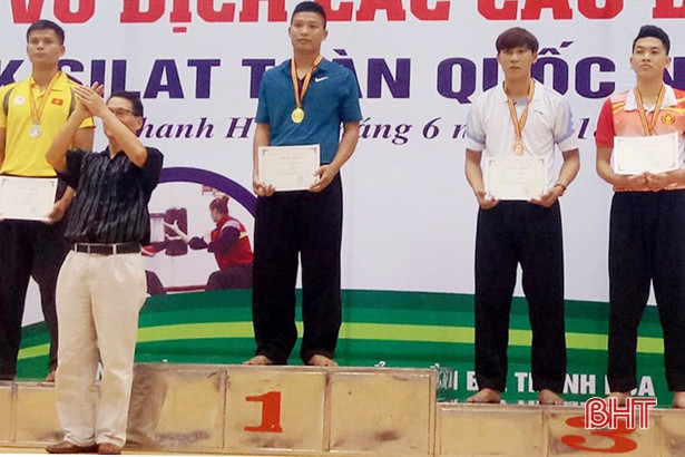 Hà Tĩnh xếp thứ 3 toàn đoàn Giải vô địch các CLB Pencat Silat toàn quốc
