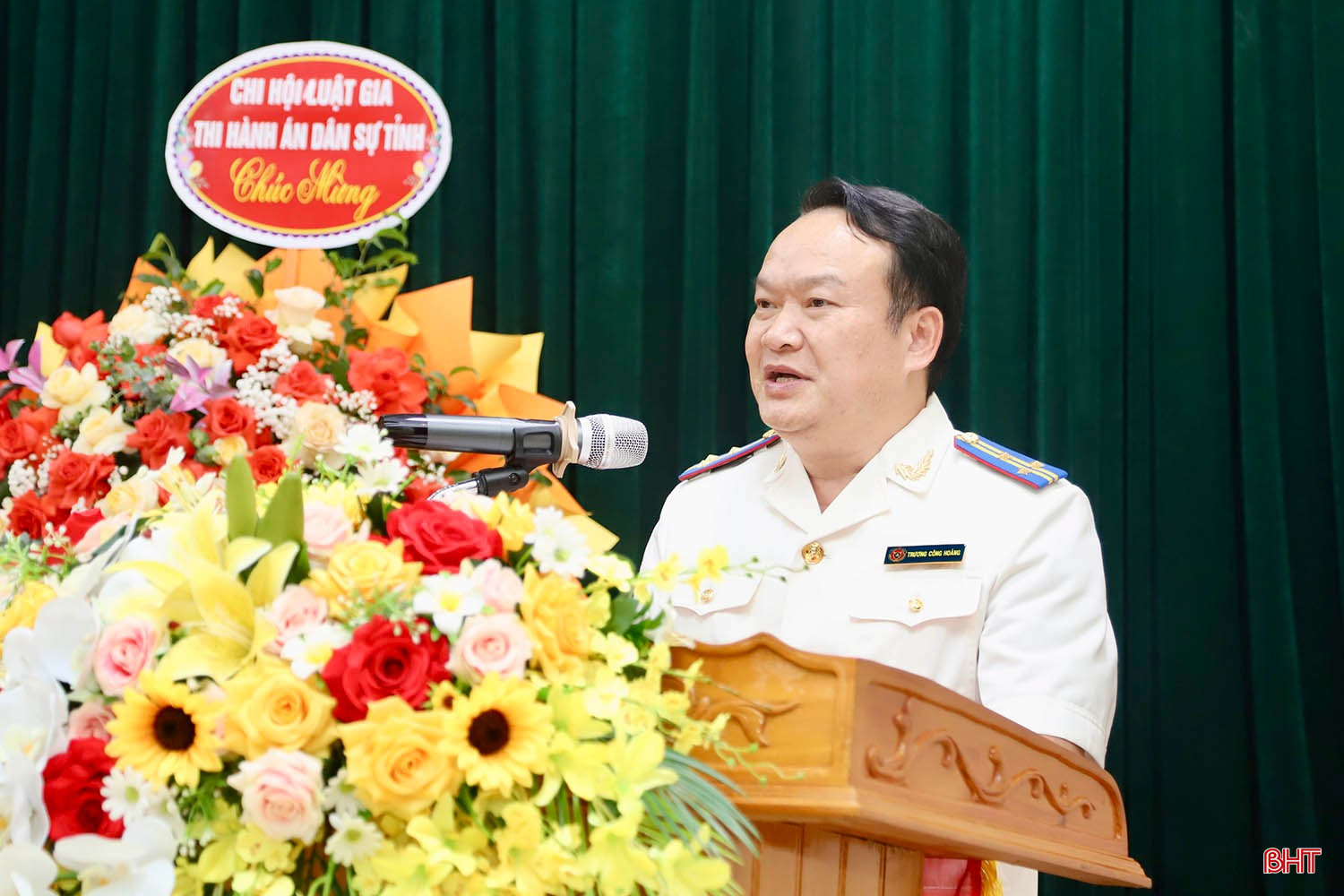 Ông Trương Công Hoàng - Quyền Trưởng THADS tỉnh Hà Tĩnh phát biểu nhận nhiệm vụ. bqbht_br_img-7133-copy.jpg