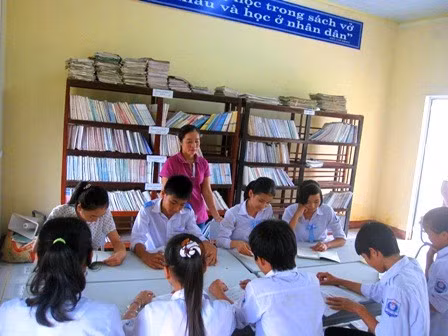 Thư viện phong phú đầu sách cho học sinh bồi dưỡng kiến thức Thư viện phong phú đầu sách cho học sinh bồi dưỡng kiến thức