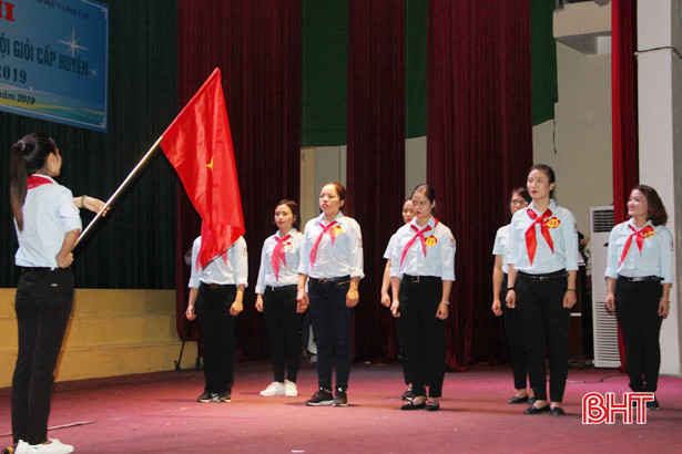 Thi giáo viên làm tổng phụ trách Đội giỏi năm học 2018 - 2019 ở Nghi Xuân