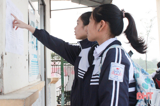 Hơn 2.000 học sinh THPT Hà Tĩnh tham gia kỳ thi học sinh giỏi tỉnh lớp 10, 11