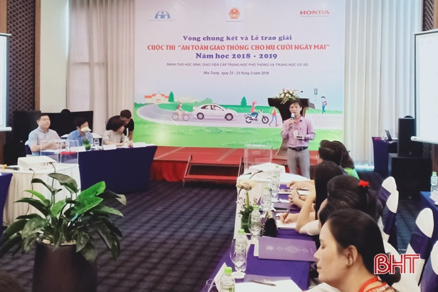 Hà Tĩnh giành 4 giải nhất, 3 giải nhì Cuộc thi “ATGT cho nụ cười ngày mai