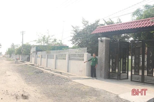 Hơn 1.000 hộ dân Lộc Hà hiến gần 26.000 m<sup>2</sup> đất xây dựng nông thôn mới