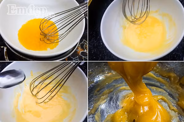 Bí quyết làm bánh bông lan trứng muối sốt dầu béo ngậy tan ngay trong miệng