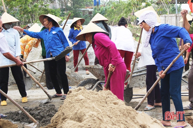 Rầm rộ ra quân, Phù Lưu quyết tâm về đích NTM trong năm 2019