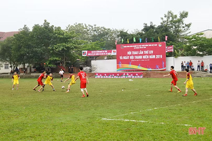 Agribank Nghi Xuân nhất toàn đoàn Hội thao năm 2019