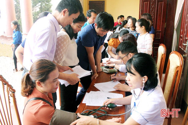 Ngày hội hiến máu tình nguyện 2019, Can Lộc thu 289 đơn vị máu