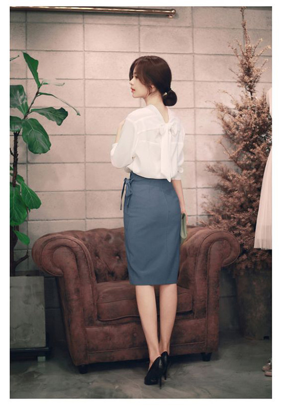 Áo lụa mềm cho nàng công sở trong mùa nắng