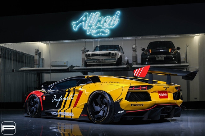 Chiêm ngưỡng chiếc Lamborghini Aventador được cho là “loè loẹt” nhất thế giới