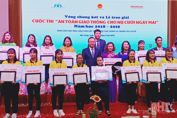 Hà Tĩnh giành 4 giải nhất, 3 giải nhì Cuộc thi “ATGT cho nụ cười ngày mai