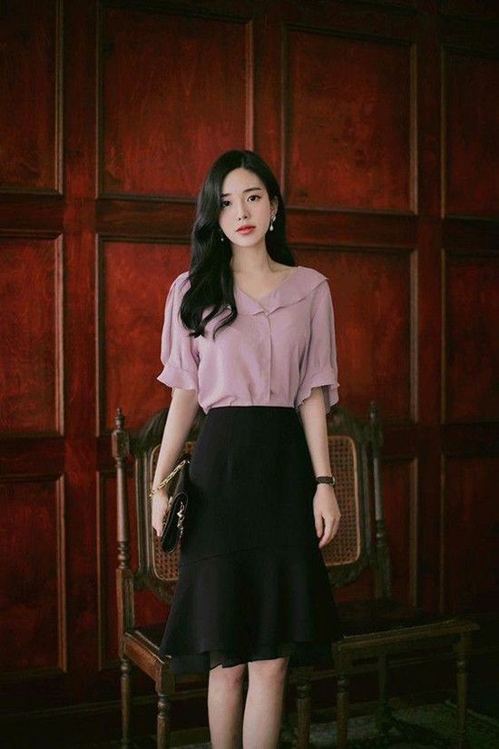 Áo lụa mềm cho nàng công sở trong mùa nắng