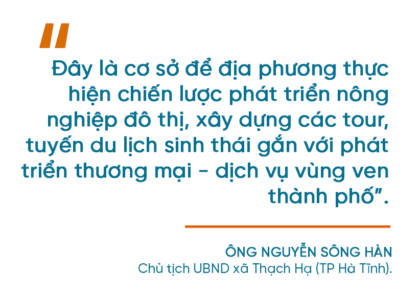 Đi tìm giá trị “lõi” cho nông nghiệp đô thị TP Hà Tĩnh (bài 2): “Bẻ lái” tư duy, phát triển nông nghiệp đô thị bền vững ảnh 12 Đi tìm giá trị “lõi” cho nông nghiệp đô thị TP Hà Tĩnh (bài 2): “Bẻ lái” tư duy, phát triển nông nghiệp đô thị bền vững