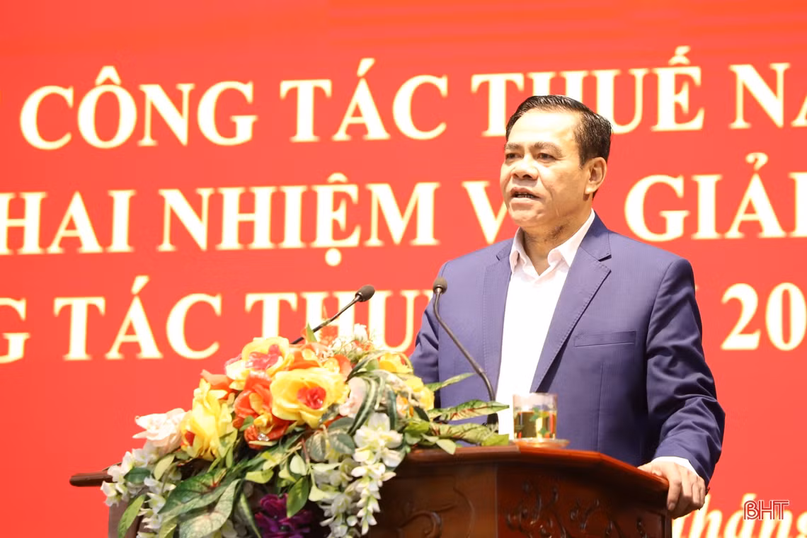 Ngành Thuế Hà Tĩnh phấn đấu thu vượt mốc dự toán 7.800 tỷ đồng năm 2022