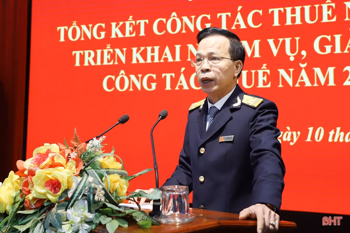 Ngành Thuế Hà Tĩnh phấn đấu thu vượt mốc dự toán 7.800 tỷ đồng năm 2022