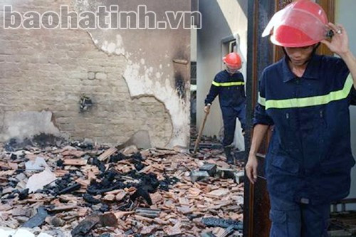 Ngày 17/5/2014, do chập điện, đã gây cháy nhà ông Phan Trọng Lộc (xóm 4, Thạch Mỹ - Lộc Hà), thiệt hại 600 triệu đồng.