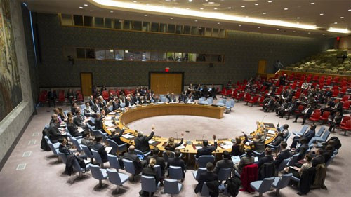 Một phiên họp của Hội đồng Bảo an Liên Hợp Quốc (Ảnh AP)