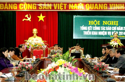 Bí thư Tỉnh ủy Nguyễn Thanh Bình đánh giá cao những đóng góp quan trọng của báo chí vào sự phát triển chung của tỉnh