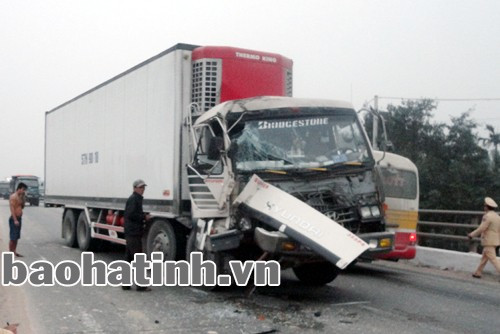 Hiện trường vụ tai nạn