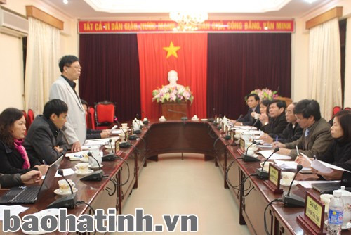 Phó Vụ trưởng Vụ 3 Nguyễn Thái Hồng đánh giá cao việc thực hiện các dự án thuộc chương trình “Xây dựng mô hình ứng dụng và chuyển giao KHCN phục vụ phát triển KT-XH nông thôn và miền núi giai đoạn 2004 – 2010” của Hà Tĩnh