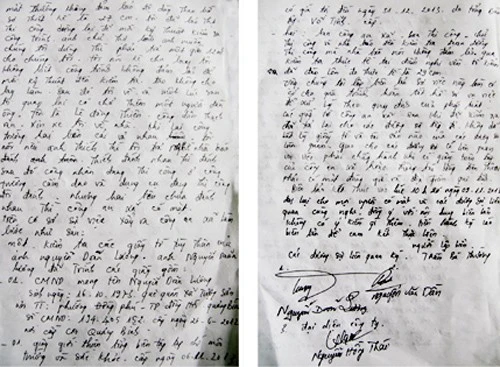 Biên bản sự việc liên quan giữa tổ thi công với "phóng viên" Tạp chí Môi trường và sức khỏe do Công an xã Thạch Thắng (huyện Thạch Hà) lập Biên bản sự việc liên quan giữa tổ thi công với "phóng viên" Tạp chí Môi trường và sức khỏe do Công an xã Thạch Thắng (huyện Thạch Hà) lập