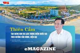Thiên Cầm tạo dựng khu du lịch trọng điểm quốc gia theo hướng văn minh, hiện đại