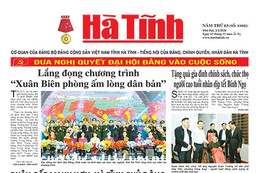Báo in Hà Tĩnh ngày 2/2/2026