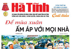 Báo in Hà Tĩnh cuối tuần ngày 6/12/2025