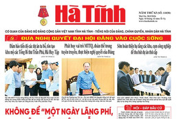 Báo in Hà Tĩnh ngày 28/1/2026