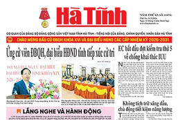 Báo in Hà Tĩnh ngày 11/3/2026