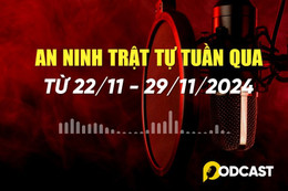 Podcast: Điểm tin an ninh trật tự nổi bật trong tuần (từ 22/11 - 29/11)