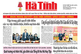 Báo in Hà Tĩnh ngày 17/3/2026