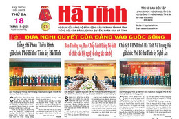 Báo in Hà Tĩnh ngày 18/11/2025