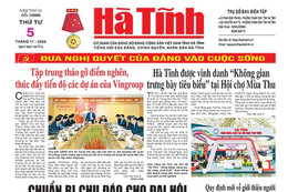 Báo in Hà Tĩnh ngày 5/11/2025