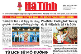 Báo in Hà Tĩnh ngày 26/3/2026