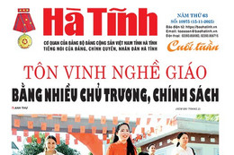 Báo in Hà Tĩnh ngày 15/11/2025
