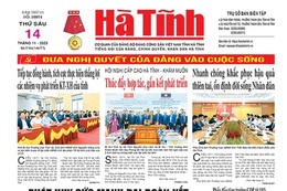 Báo in Hà Tĩnh ngày 14/11/2025