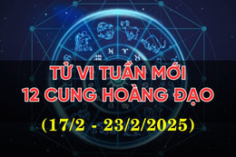 Tử vi 12 cung hoàng đạo tuần mới 17/2 - 23/2/2025: May mắn đan xen khó khăn