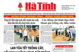 Báo in Hà Tĩnh ngày 24/2/2026