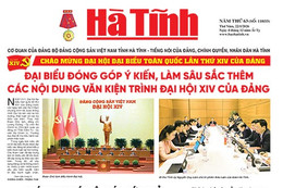 Báo in Hà Tĩnh ngày 22/1/2026