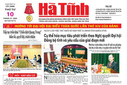 Báo in Hà Tĩnh ngày 10/12/2025