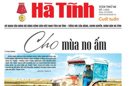 Báo in Hà Tĩnh cuối tuần ngày 10/1/2026