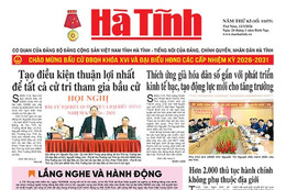 Báo in Hà Tĩnh ngày 12/3/2026